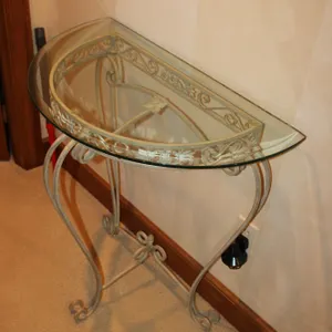 Wrought Iron Console Table