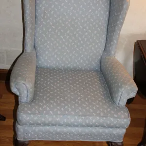 Queen Anne Wingback Chair