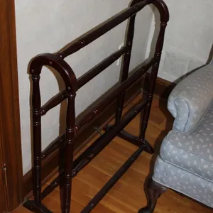 Wooden Quilt Rack