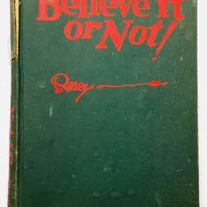 Ripley's Believe It or Not 1st Ed 9th Printing Simon Schuster 1929 Hardcover