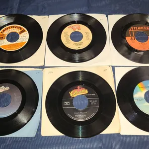 6 Pop/Rock 45 RPM Records Motown RSO Atlantic Epic