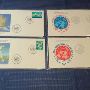 Eight UN First Day Cover Collection with Certificate Of Authenticity