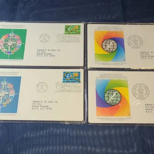 United Nations First Day Cover Collection 1976-1978 Set