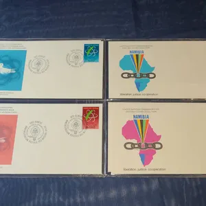 Eight UN Commemorative First Day Cover Collection, 1977-1980s