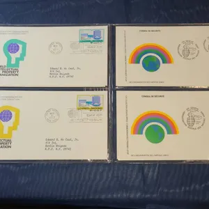 Eight UN First Day Cover Collection, Commemorative Issues