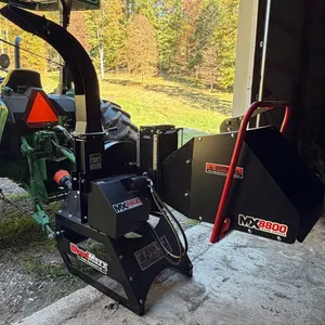 WoodMaxx MX-8800 8” PTO Wood Chipper – Hydraulic Feed – 3-Point Hitch