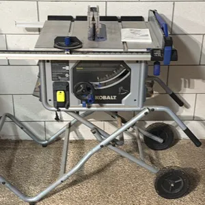 KOBALT 10" PROTABLE TABLE SAW AND ACCESSORIES