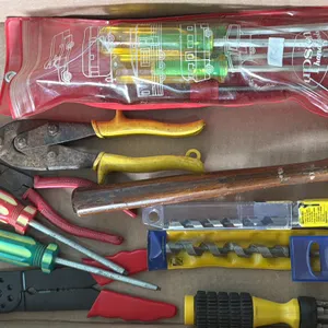 SCREWDRIVERS, HAMMER, DRILL BITS