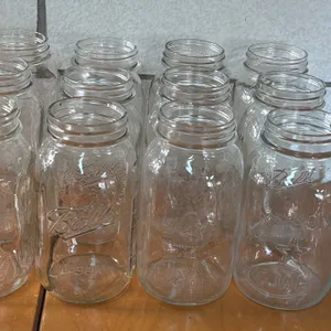 VARIETY OF 1 DOZEN MASON QUART JARS