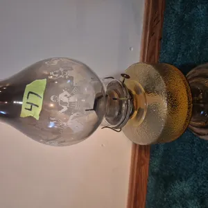 KEROSENE LAMP W/ CHIMNEY
