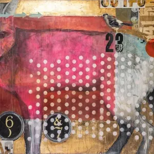 CHRISTINA LOVISA 'ROSE COLOURED GLASSES' PANEL