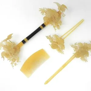 JAPANESE HANAYOME KANZASHI BRIDAL HAIR ORNAMENTS