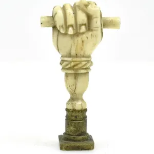CARVED BONE WAX SEAL