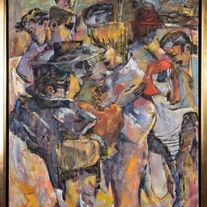 PIERRE HUOT 'QUARTIER LATIN' 1990