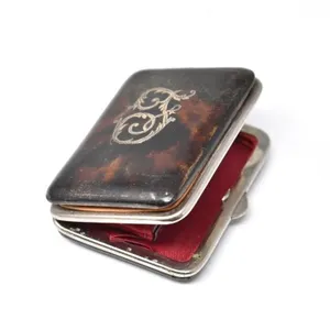 GENUINE TORTOISESHELL VICTORIAN COIN PURSE