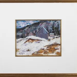BRUNO C�T� 'ST-PLACIDE' 1988 PASTEL