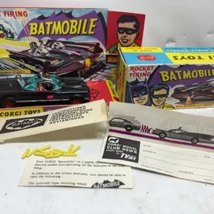 Corgi Toys 267 Batmobile with Box & Instructions
