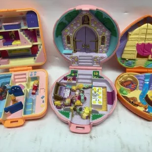 Vintage Bluebird Polly Pocket Compacts Lot of 3