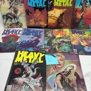 1978 Heavy Metal Magazine Lot