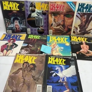 Lot of Heavy Metal Magazines 1982-1983