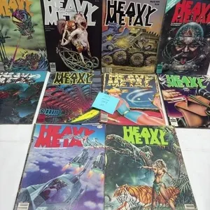 Heavy Metal Magazine Lot, 1979 Issues