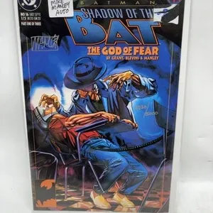 Batman Shadow of the Bat 16 Signed Mike Manley w