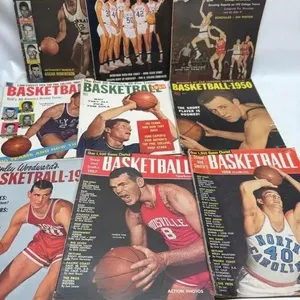 Vintage Basketball Yearbooks & Magazines Lot