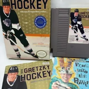Wayne Gretzky Hockey NES Game with Box & Manual