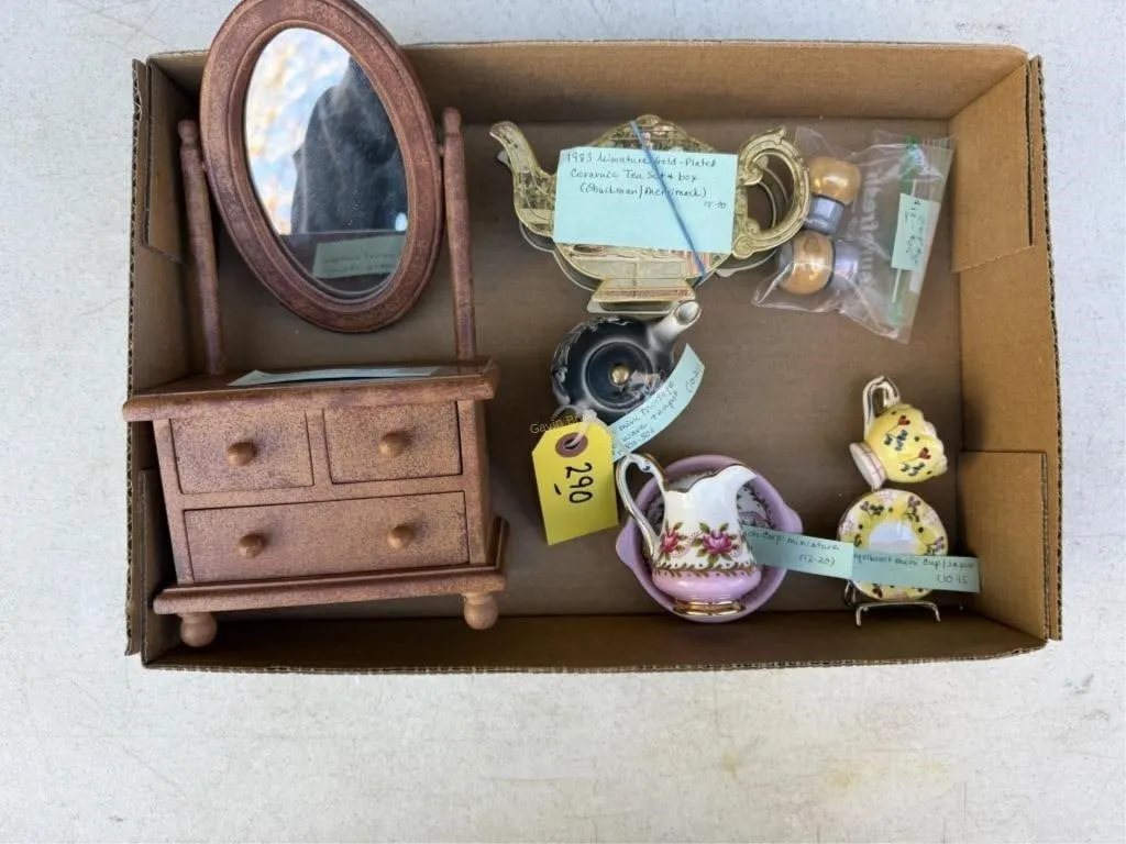 Doll Furniture, Mini Cups
