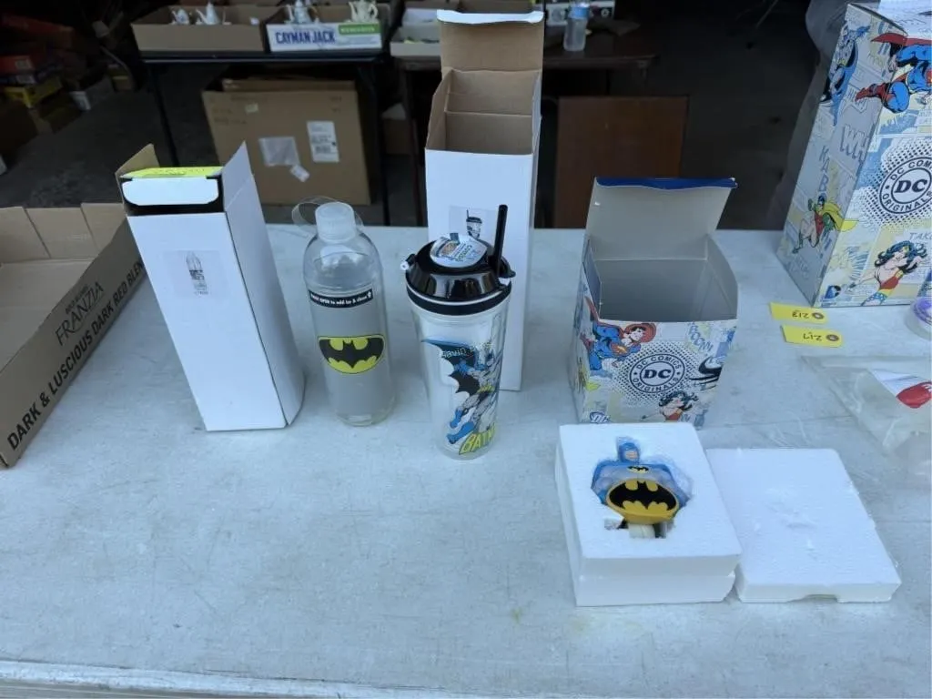 Batman Night Light, Cup, Bottle