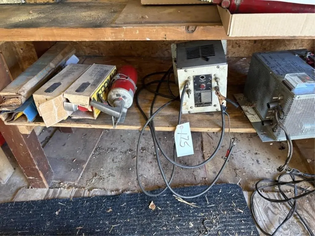 Battery Chargers & Fire Extinguishers