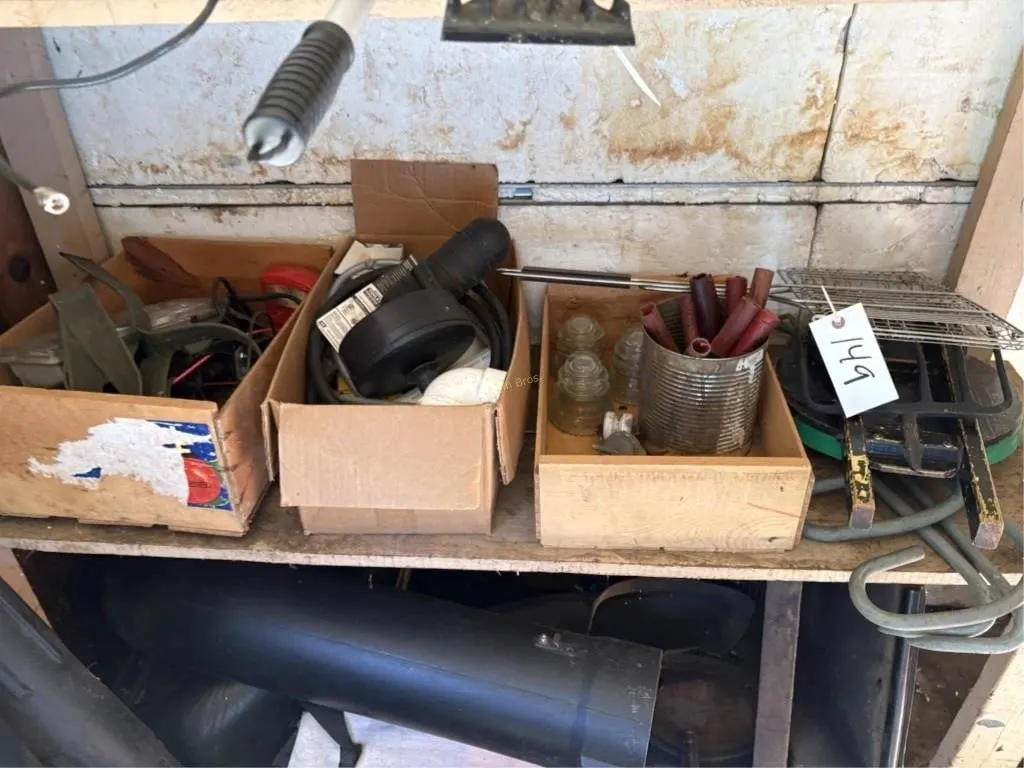Insulators, Hooks, Battery tender & other