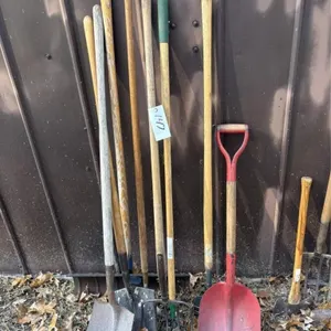 Shovels, Pitch Fork, Rake