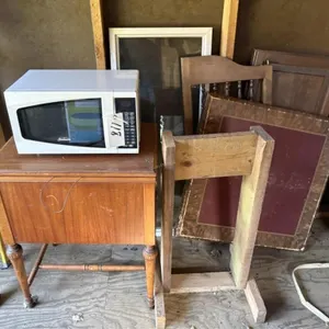 Sunbeam Microwave & Sewing Cabinet?