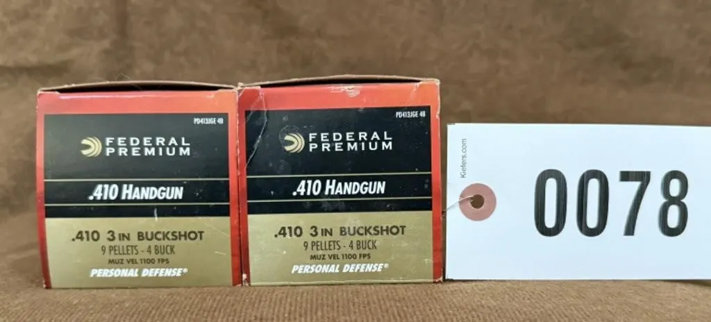 Federal Premium .410 Hand Gun 3" Buckshot