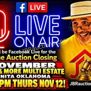 WATCH OUR FACEBOOK LIVE SHOW AUCTION NIGHT!