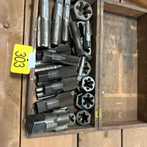 Assortment of large butterfield tap and dye