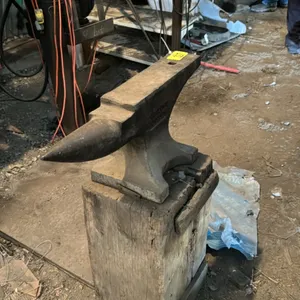 Anvil on block