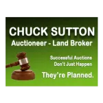 Chuck Sutton Auctioneer & Land Broker, LLC